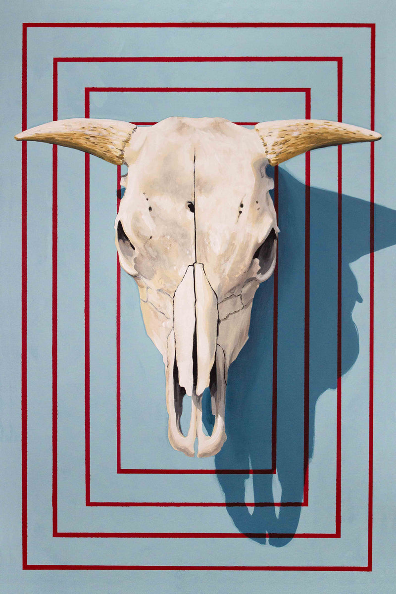 Santa Fe Skull #1 by Tanner Muse