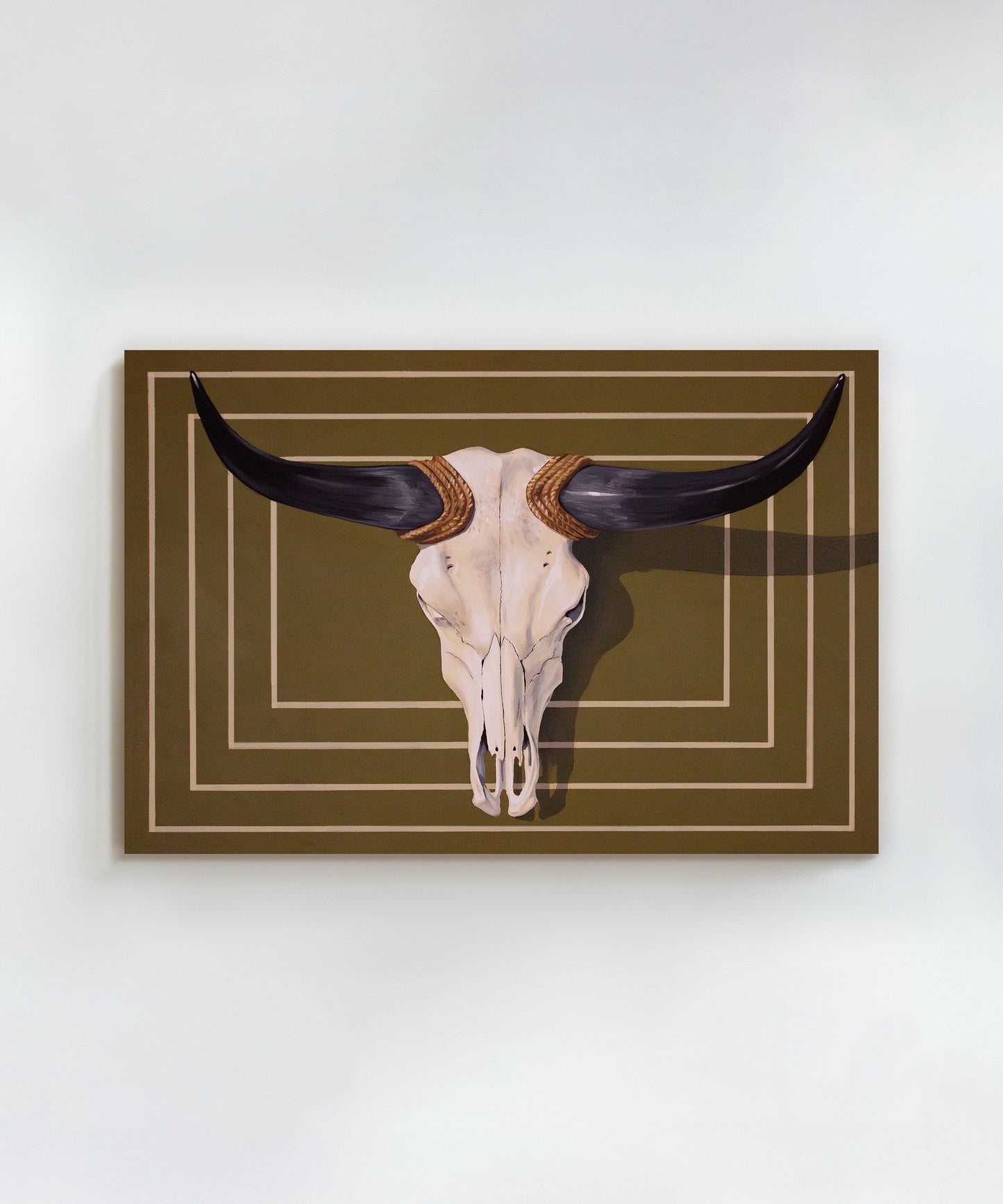Santa Fe Skull #2 by Tanner Muse