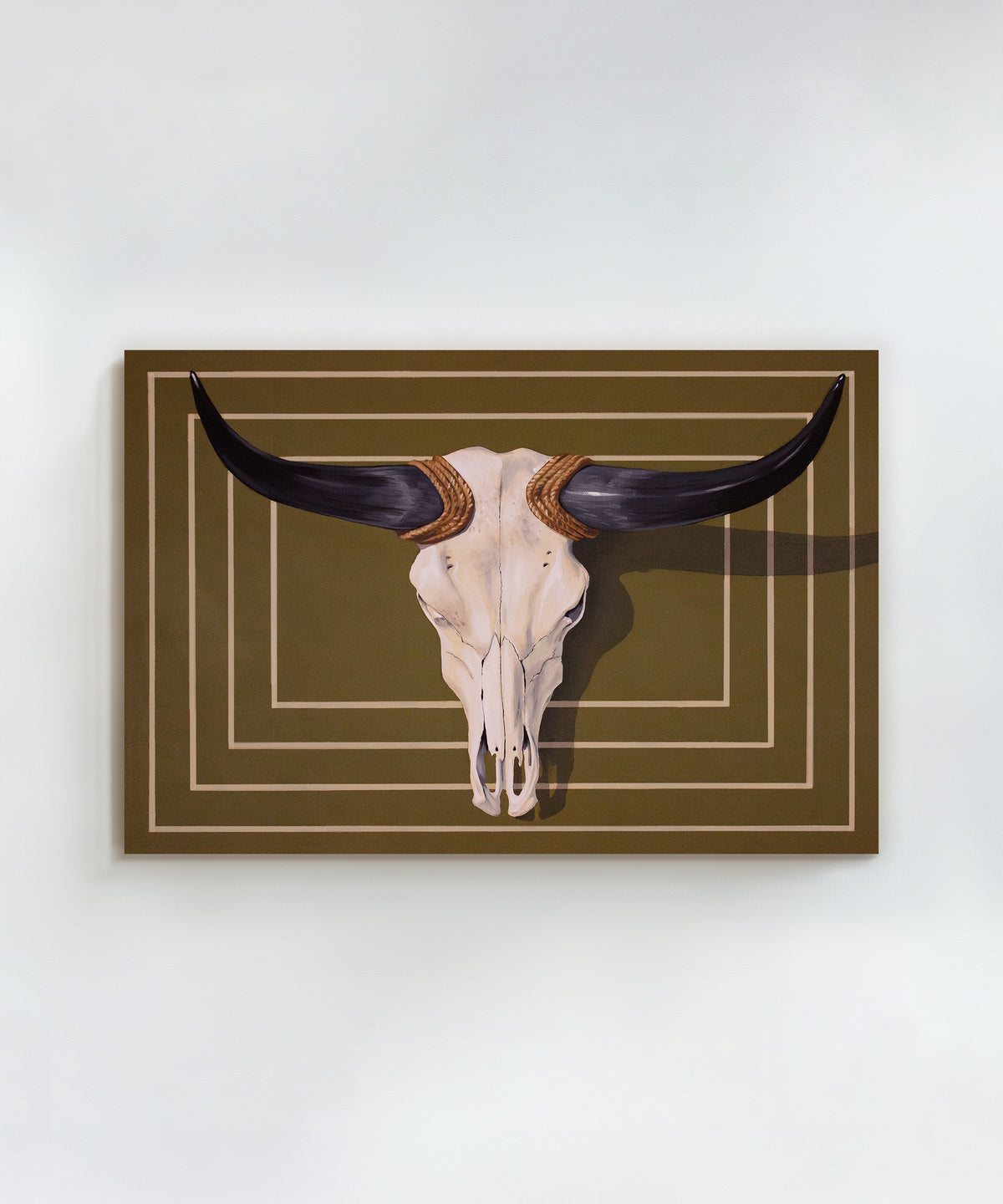 Santa Fe Skull #2 by Tanner Muse