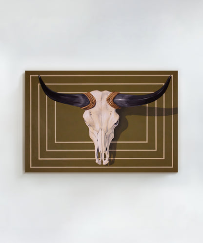 Santa Fe Skull #2 by Tanner Muse