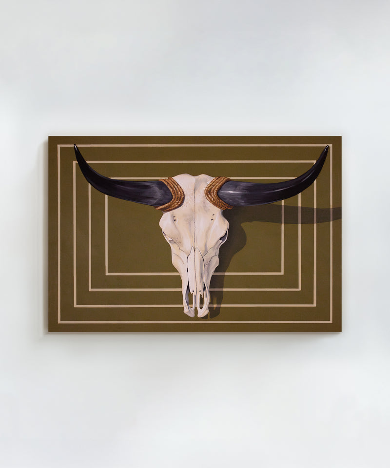 Santa Fe Skull #2 by Tanner Muse