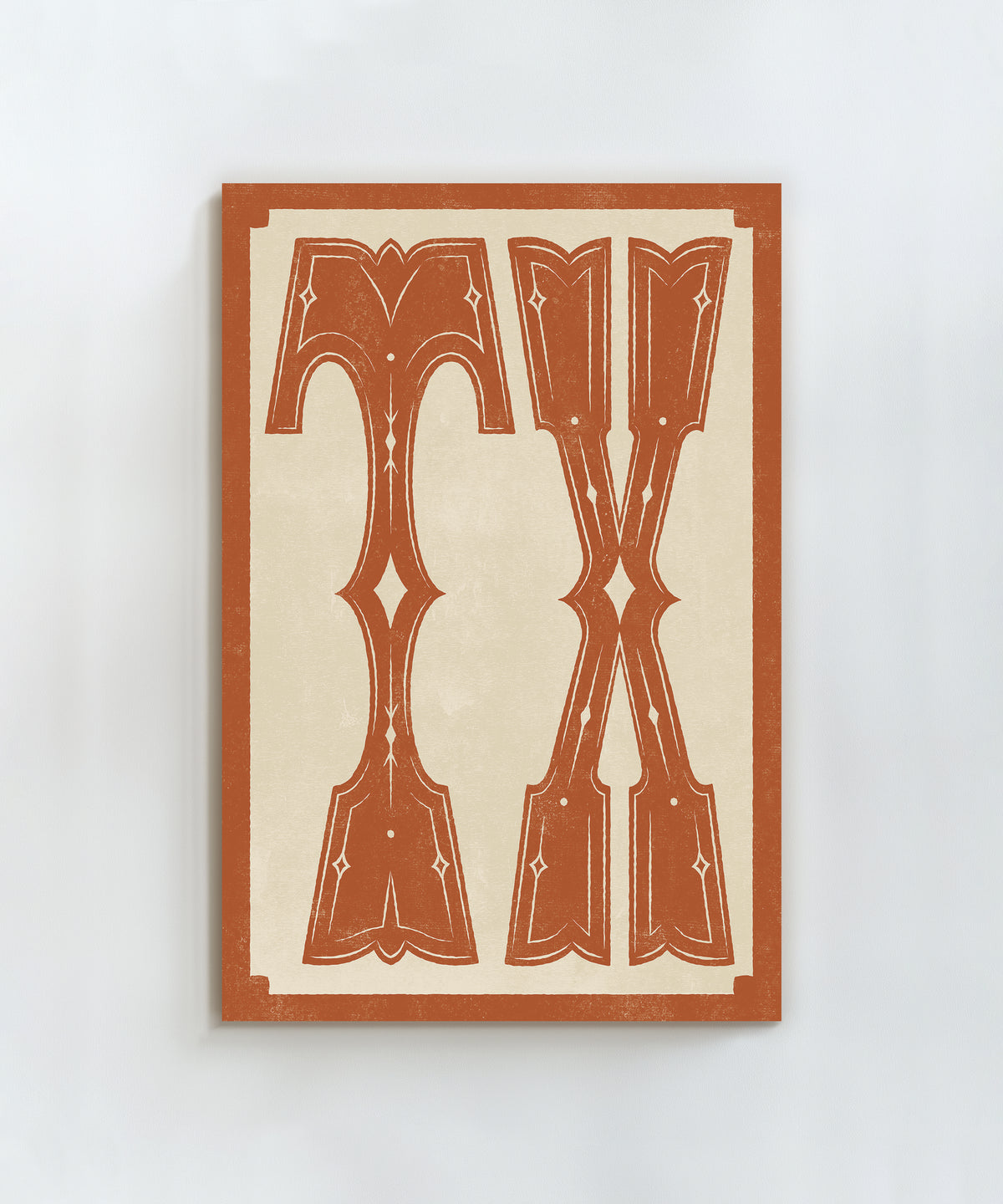 Large Letters - TX by Head West Studio