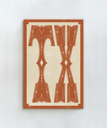 Large Letters - TX by Head West Studio