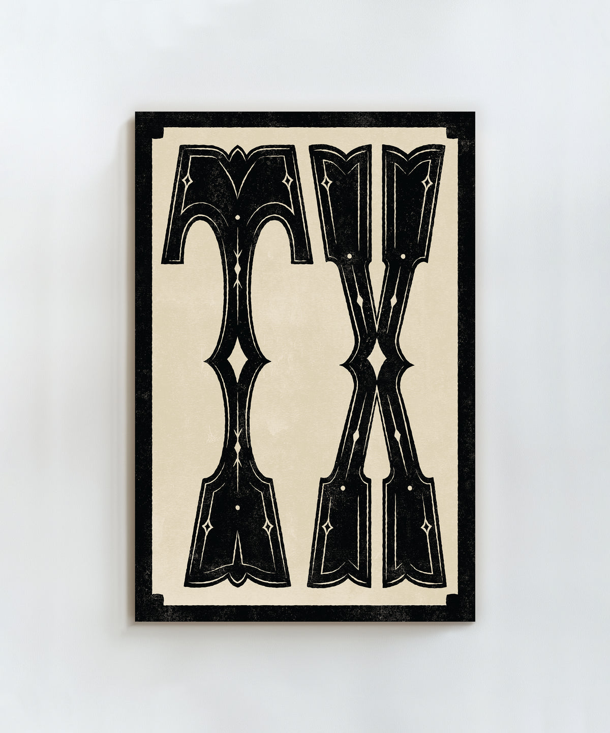 Large Letters - TX by Head West Studio