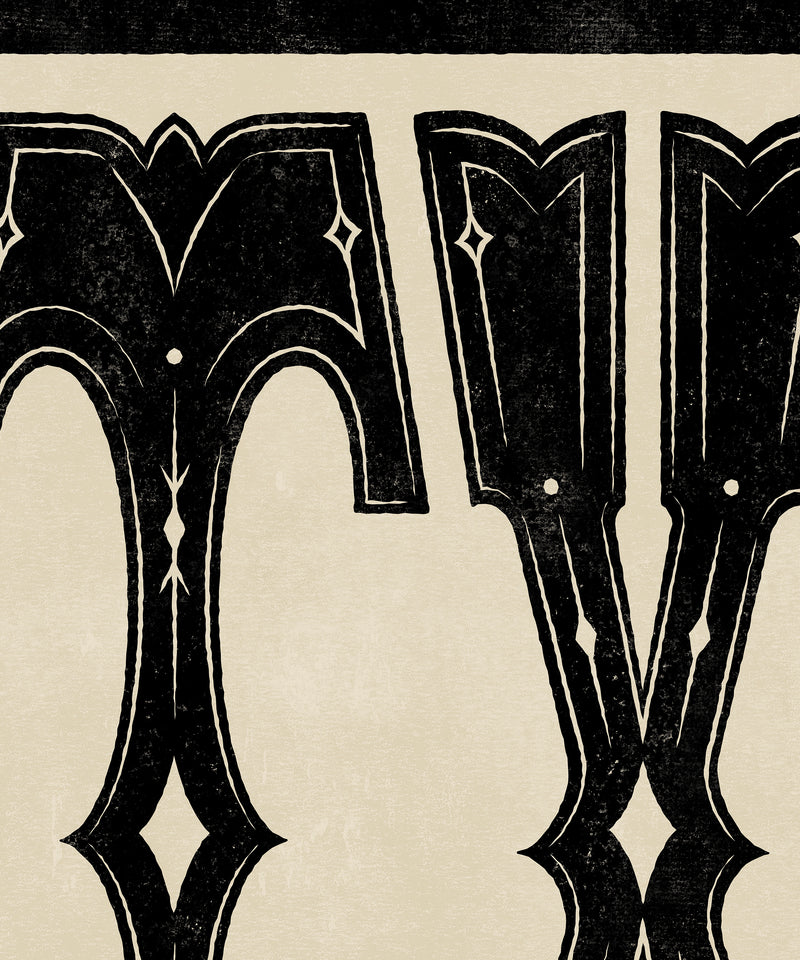 Large Letters - TX by Head West Studio