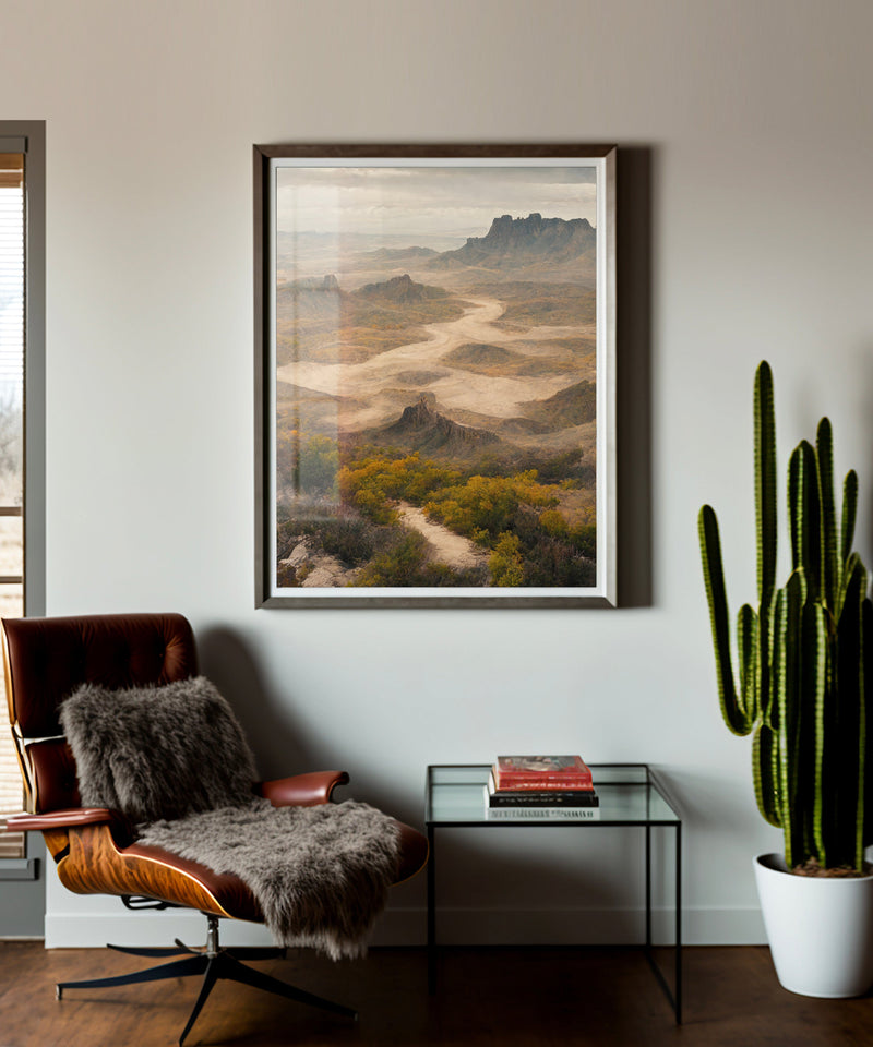 Wild West Landscapes #3 of 6 - Big Bend by Head West Studio