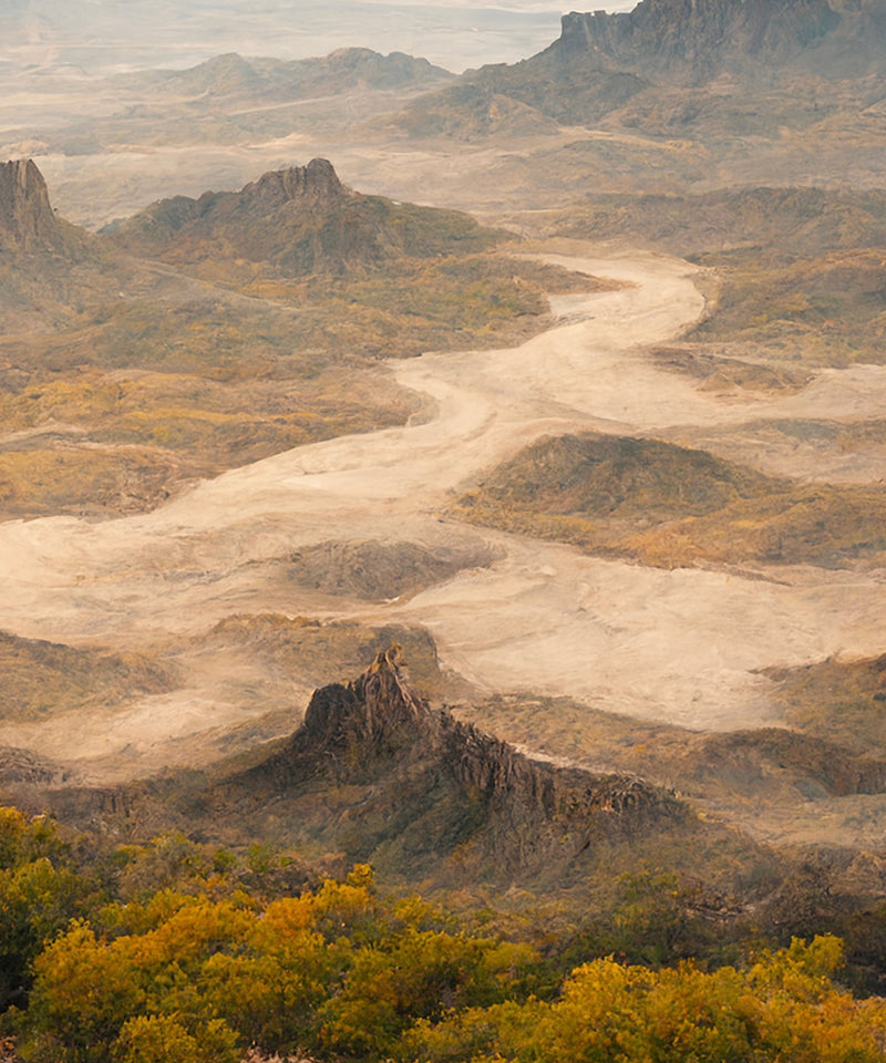 Wild West Landscapes #3 of 6 - Big Bend by Head West Studio