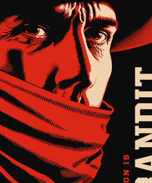 Western Movie Poster #3 of 3 - The Bandit by Head West Studio