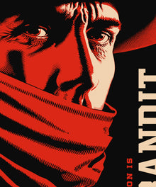 Western Movie Poster #3 of 3 - The Bandit by Head West Studio