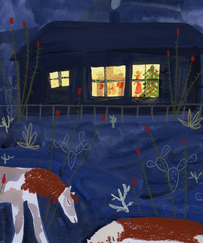 The Christmas Cabin by Melissa Lakey