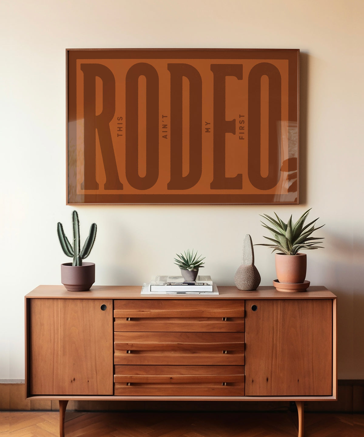 This Ain't My First Rodeo #1 by Head West Studio