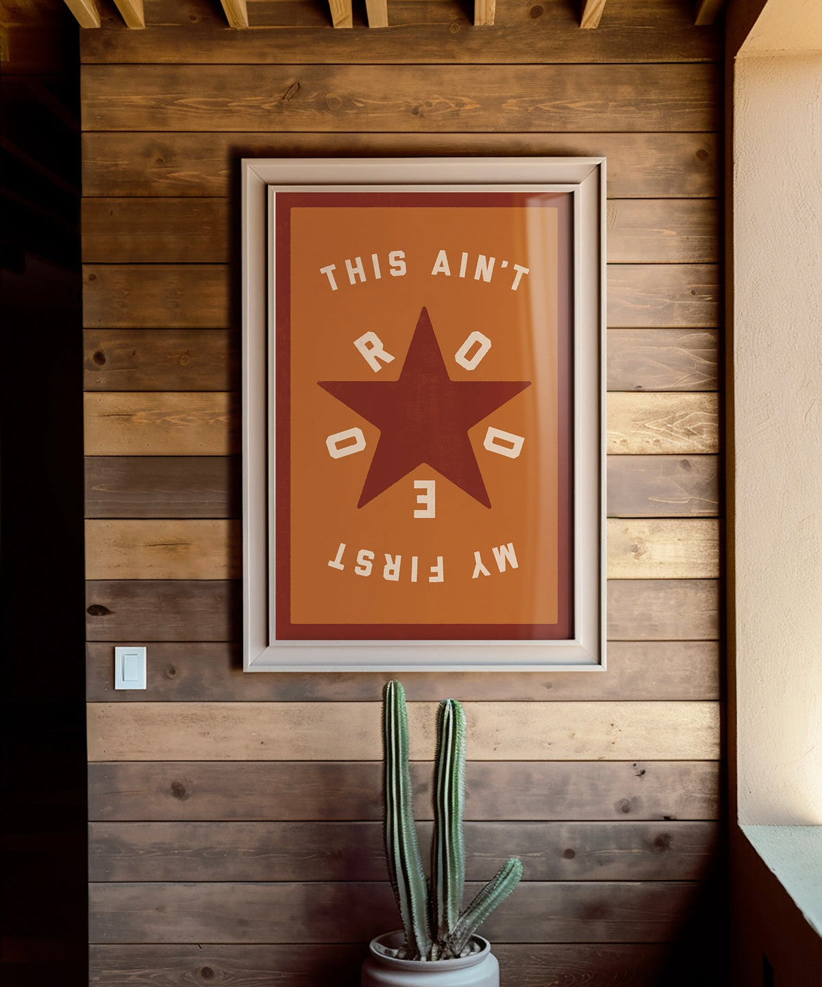 This Ain't My First Rodeo #2 by Head West Studio