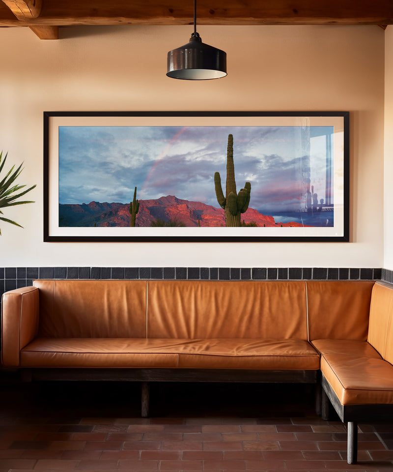 Twin Saguaros by Cam Mackey