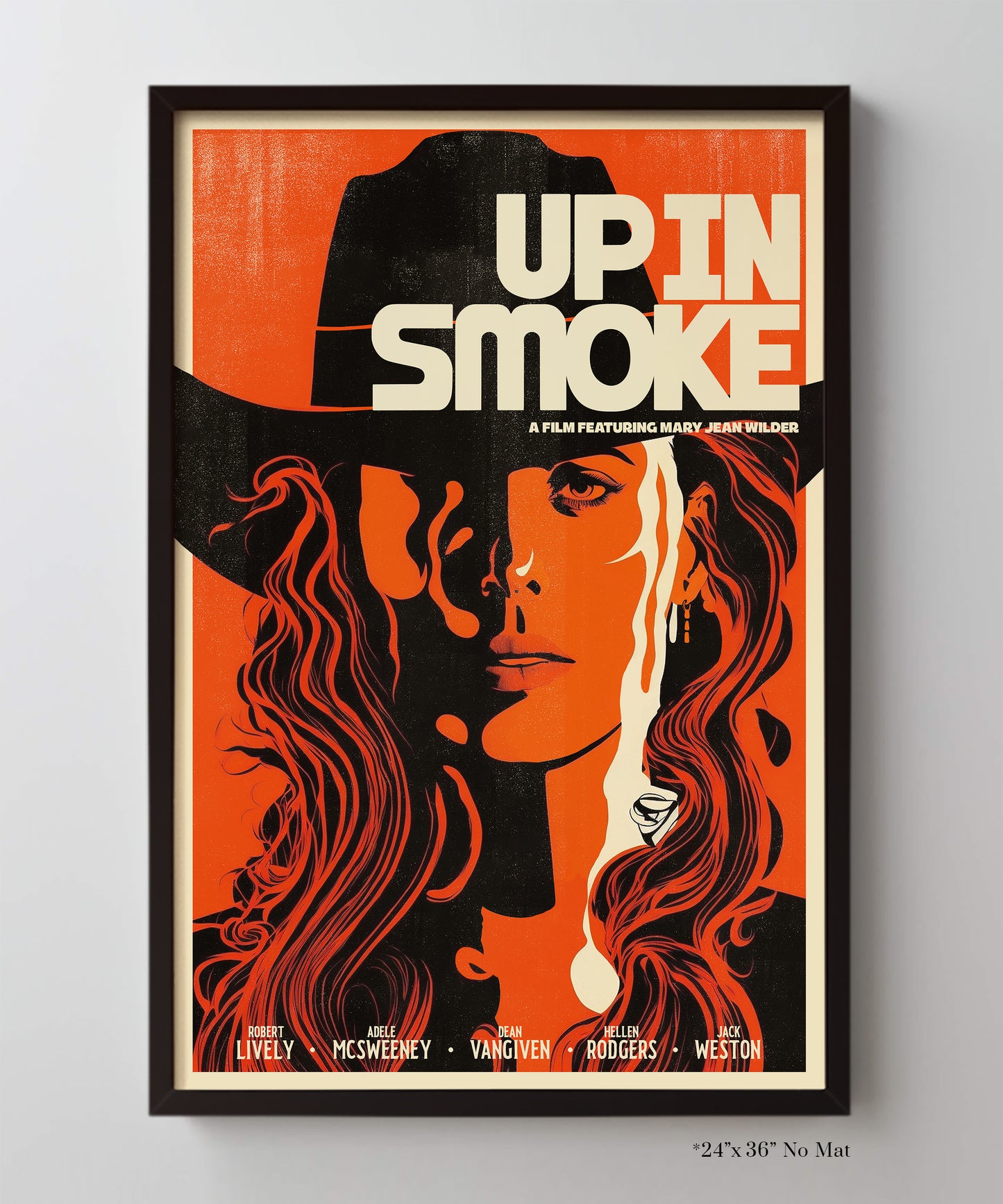 Western Movie Poster #1 of 3 - Up In Smoke