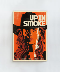 Western Movie Poster #1 of 3 - Up In Smoke by Head West Studio