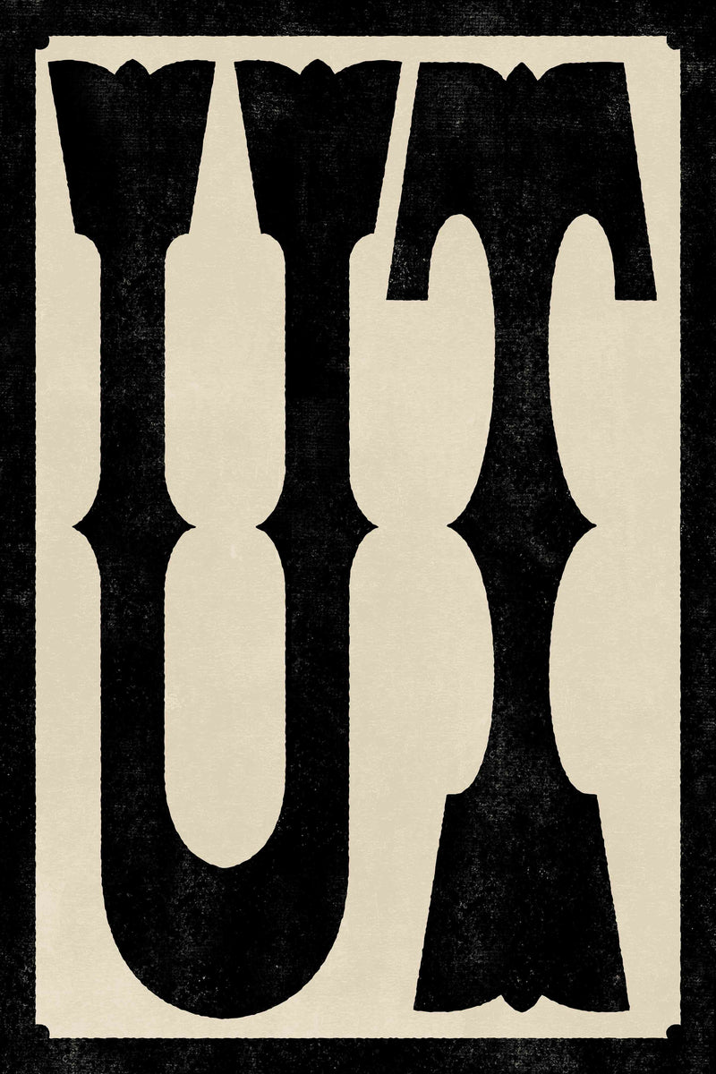 Large Letters - UT by Head West Studio