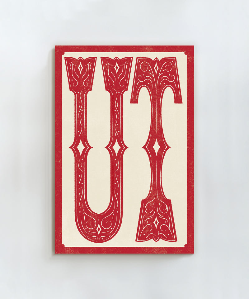 Large Letters - UT