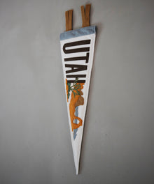 Utah Felt Pennant by Head West Studio