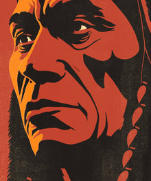 Western Movie Poster #2 of 3 - The Chief by Head West Studio