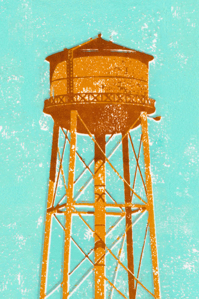 Shapes of the West - Water Tower by Head West Studio