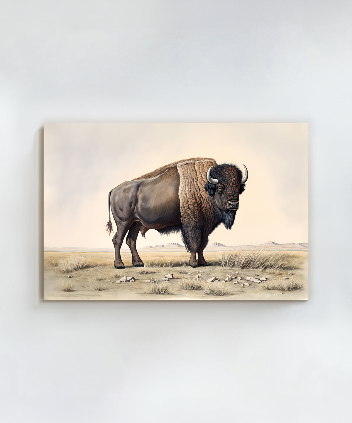 Classic Watercolors #2 - Bison by Head West Studio