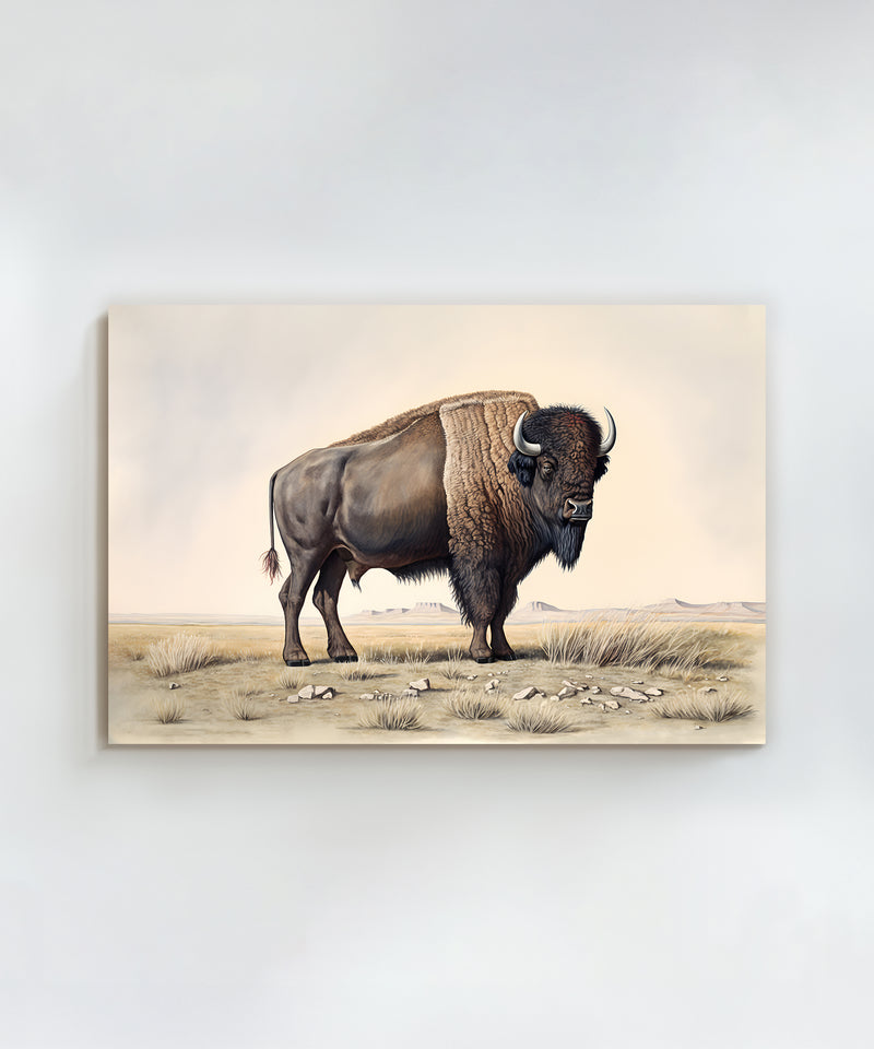 Classic Watercolors #2 - Bison