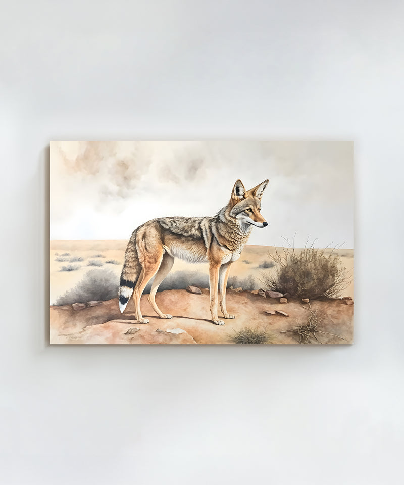 Classic Watercolors #3 - Coyote