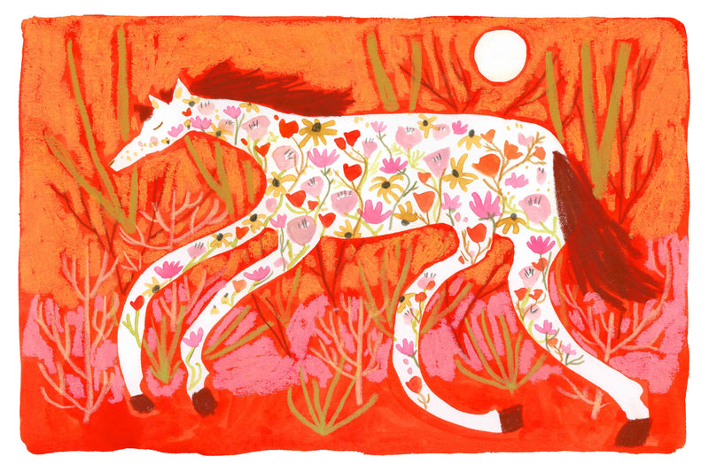 Wildflower Horse by Melissa Lakey
