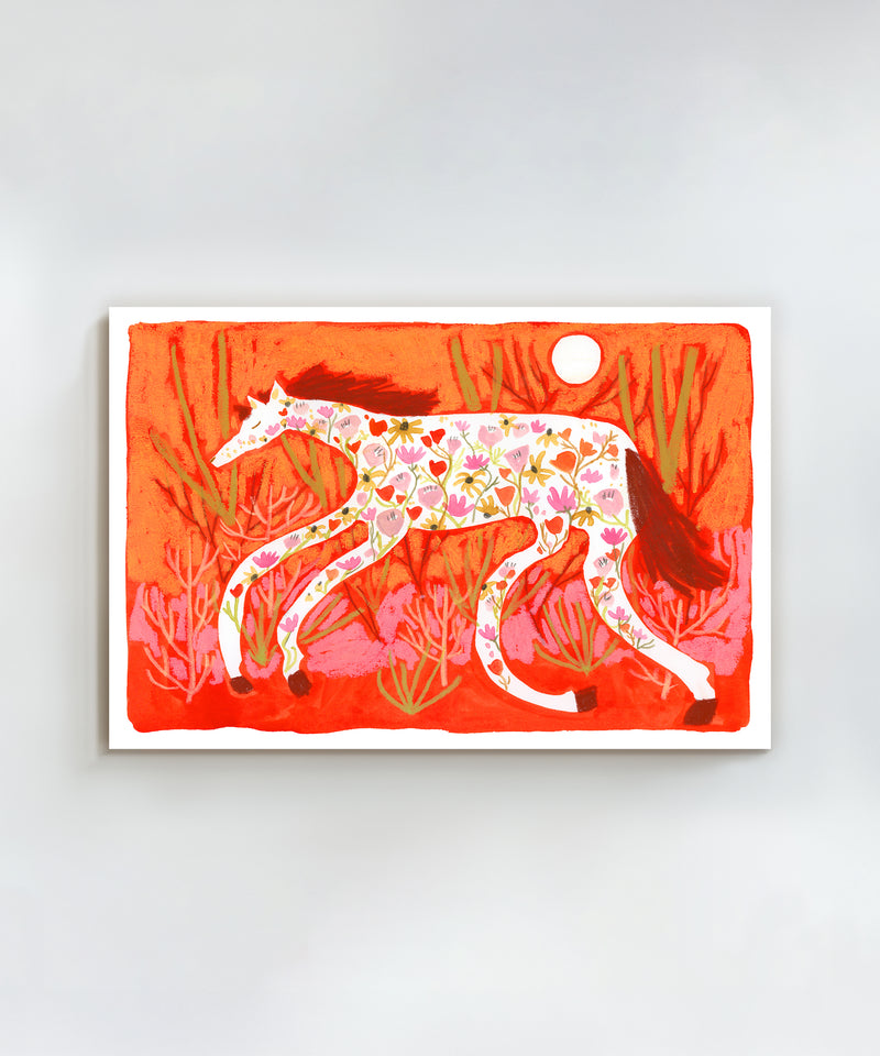 Wildflower Horse by Melissa Lakey