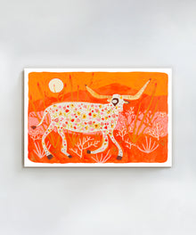 Wildflower Longhorn by Melissa Lakey