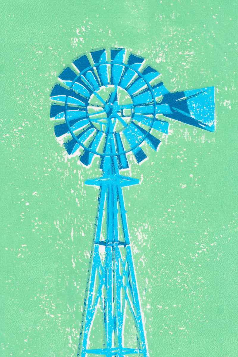 Shapes of the West - Windmill by Head West Studio
