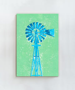 Shapes of the West - Windmill by Head West Studio