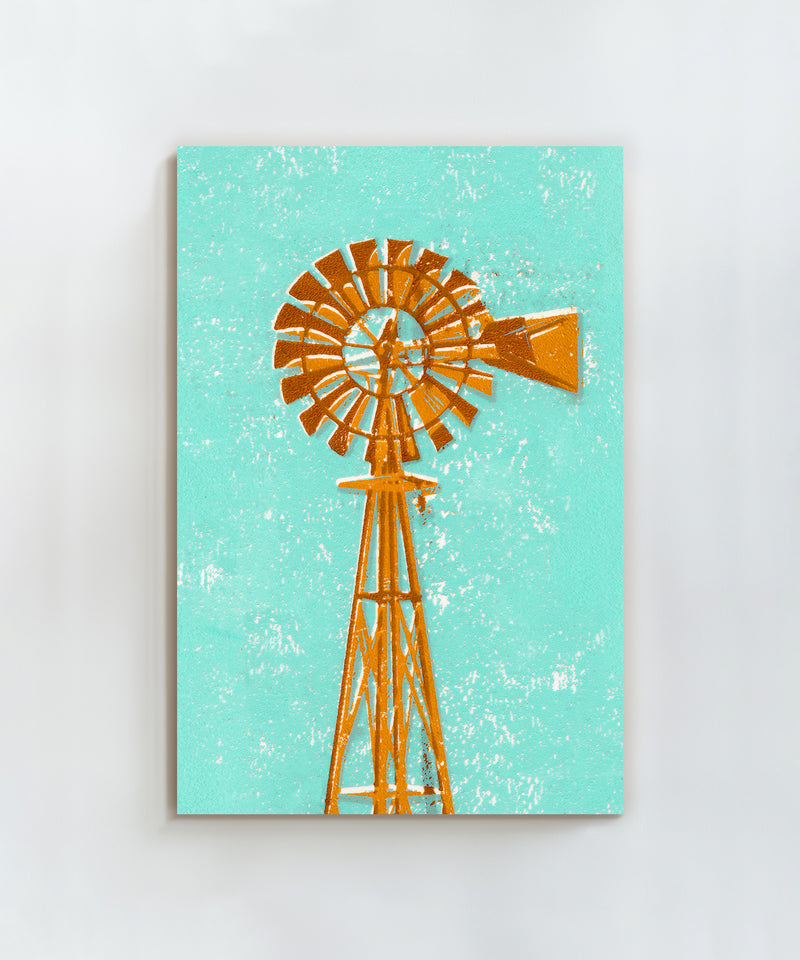 Shapes of the West - Windmill by Head West Studio