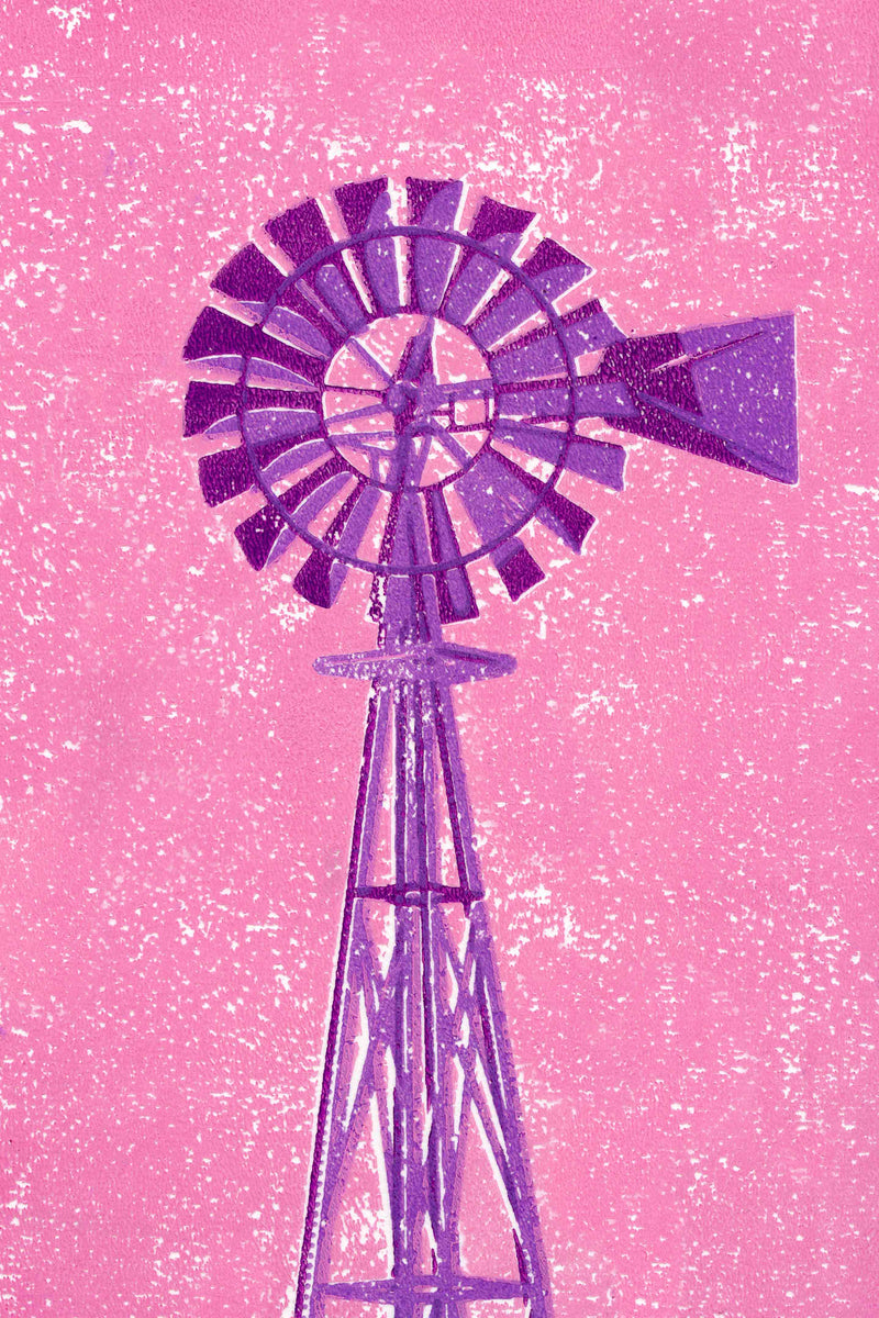 Shapes of the West - Windmill by Head West Studio