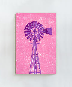 Shapes of the West - Windmill by Head West Studio