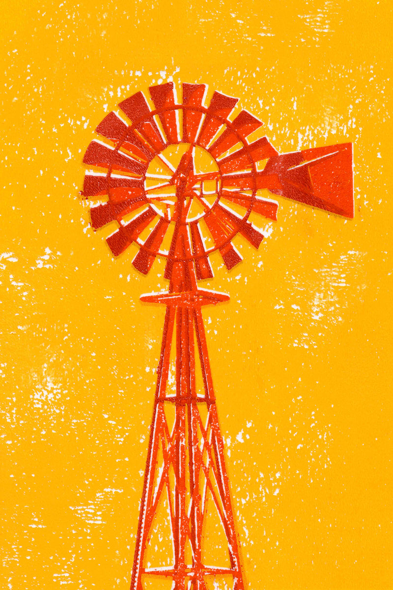 Shapes of the West - Windmill by Head West Studio