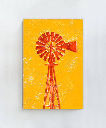 Shapes of the West - Windmill by Head West Studio