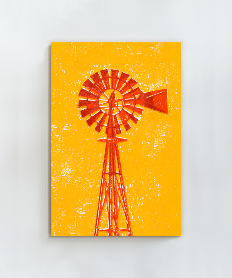 Shapes of the West - Windmill by Head West Studio