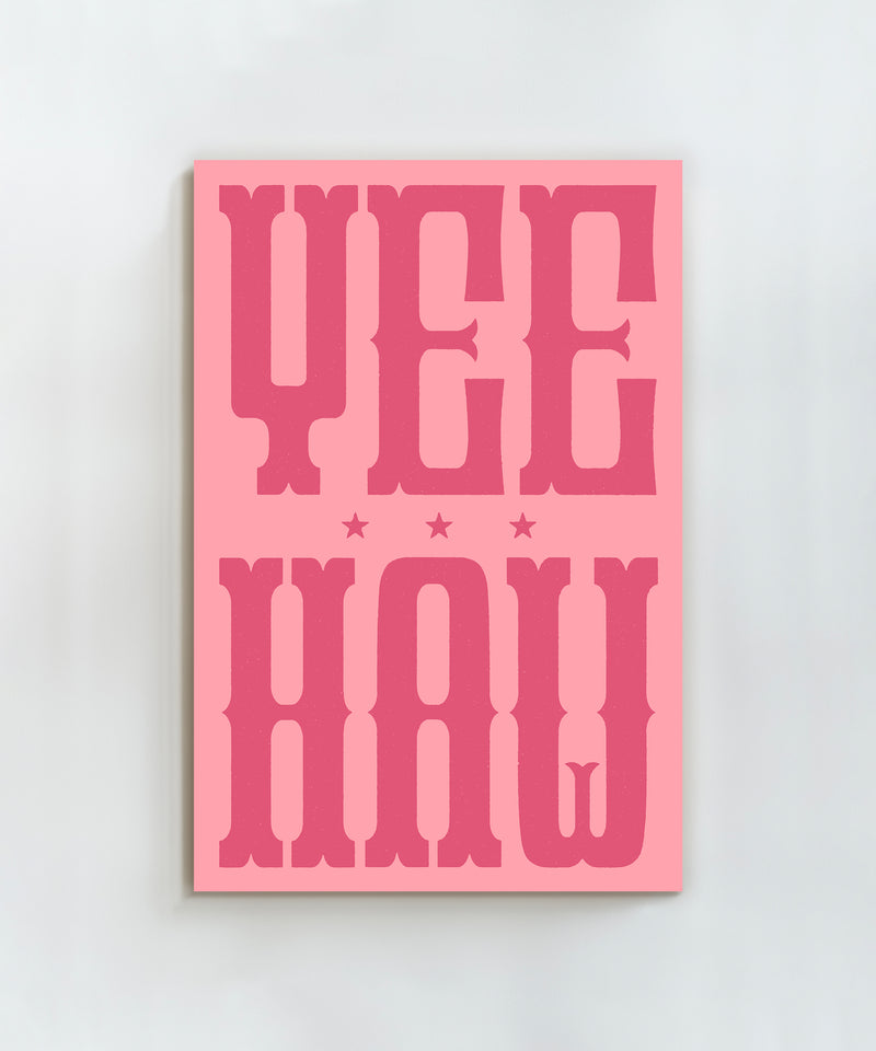 Yeehaw Vertical by Head West Studio