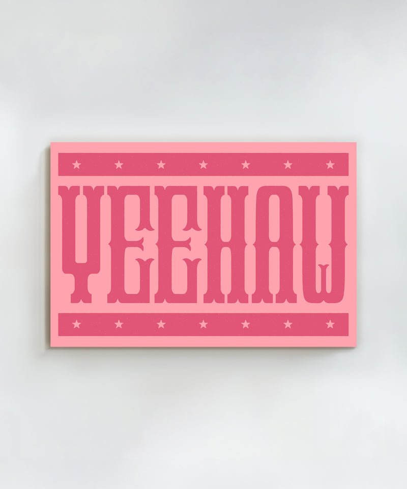 Yeehaw Horizontal by Head West Studio