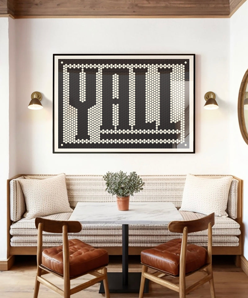 Y'all Means All Tiles by Head West Studio