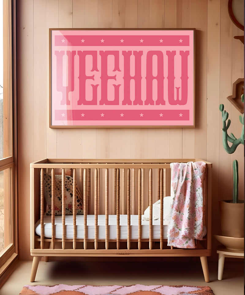 Yeehaw Horizontal by Head West Studio