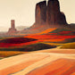 Wild West Landscapes #1 of 6 - Monument Valley 1