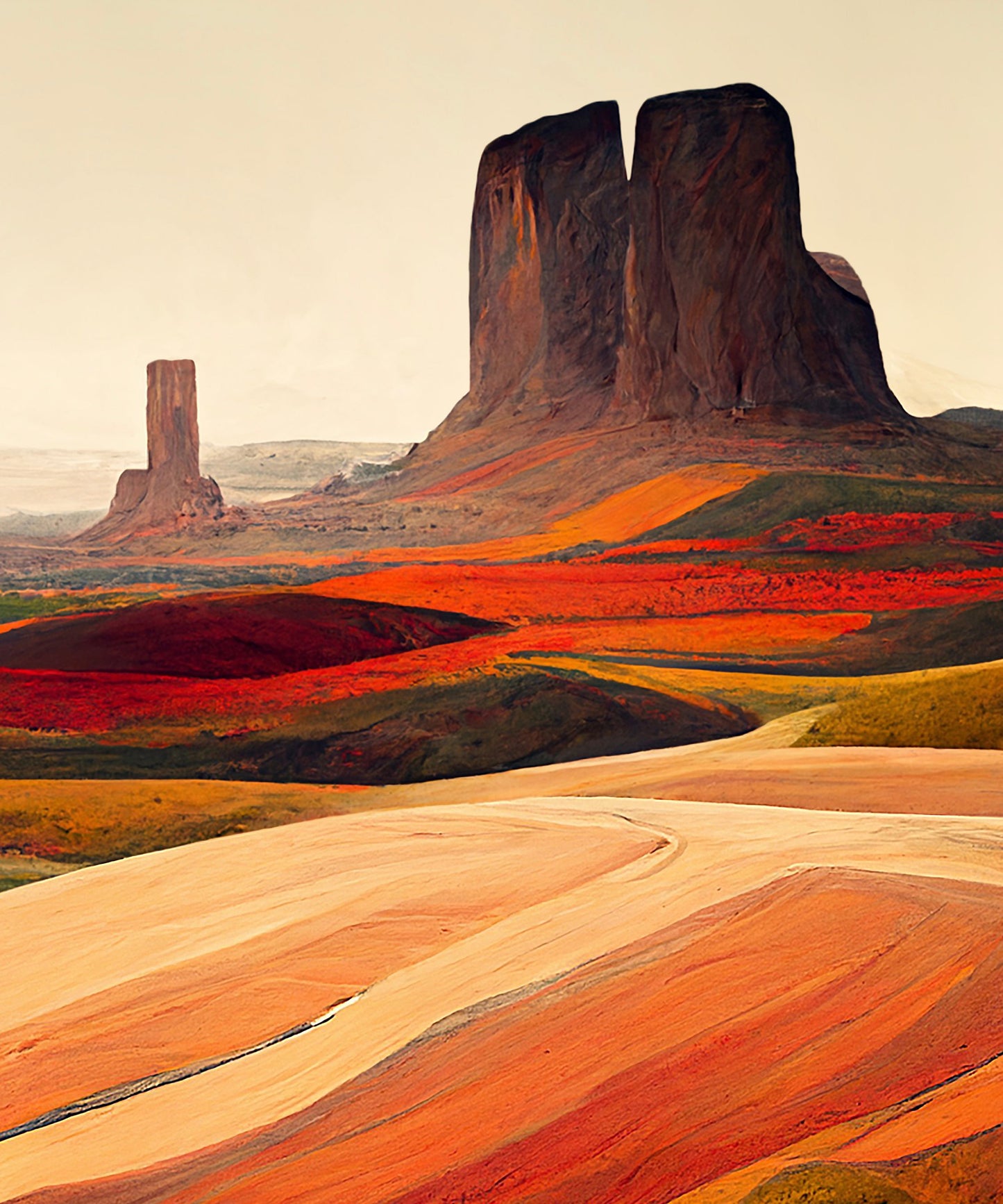 Wild West Landscapes #1 of 6 - Monument Valley 1