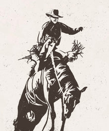 Bronc Rider #1 of 3 by Head West Studio