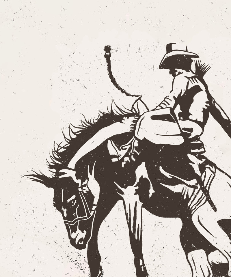 Bronc Rider #3 of 3 by Head West Studio