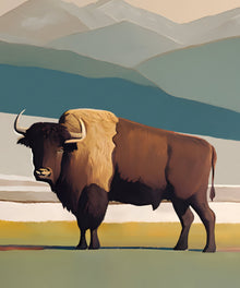 Home On the Range #2 - The Buffalo by Head West Studio