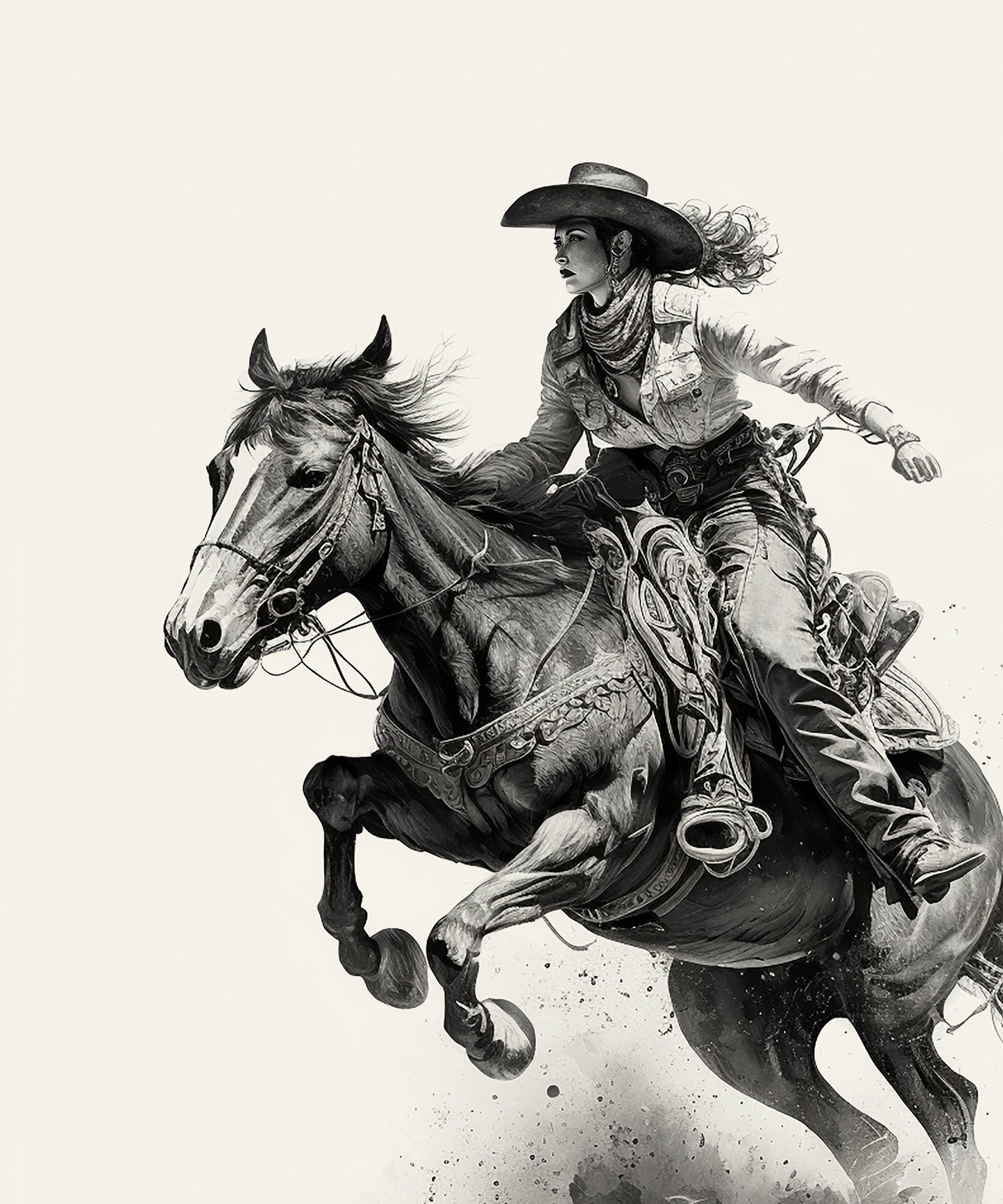 Action Riders #3 of 3 - The Cowgirl