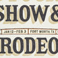 Fort Worth Stock Show and Rodeo Poster