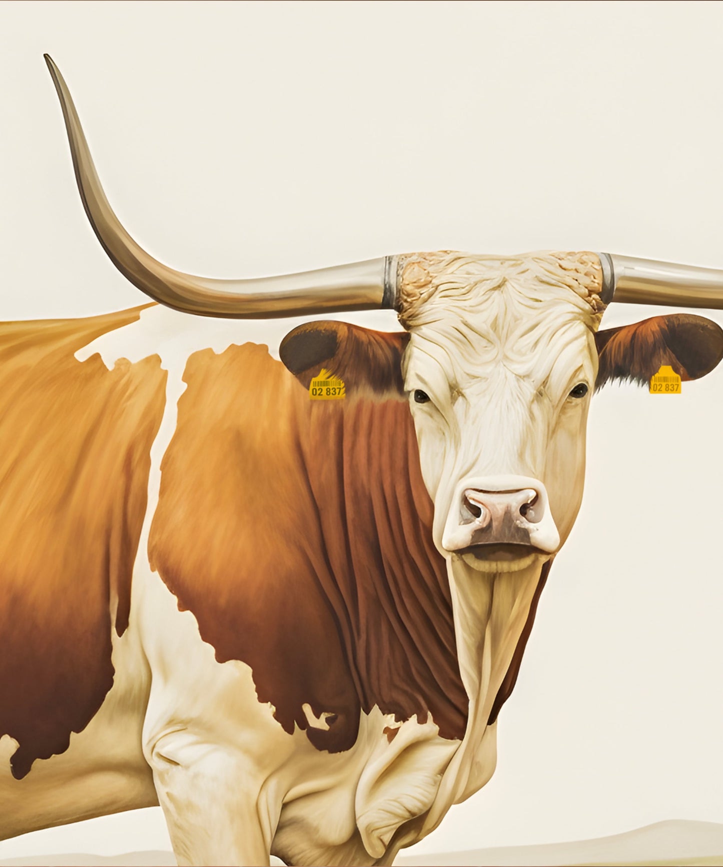 Classic Watercolors #1 - Longhorn